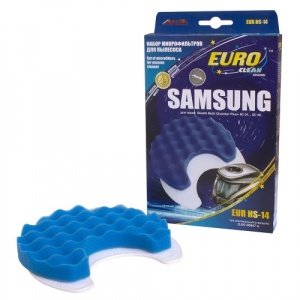 картинка Фильтр EURO Clean EUR HS14 для пылесосов Samsung в  интернет-витрине сети магазинов бытовой техники "ЮСТ" в г. Пенза