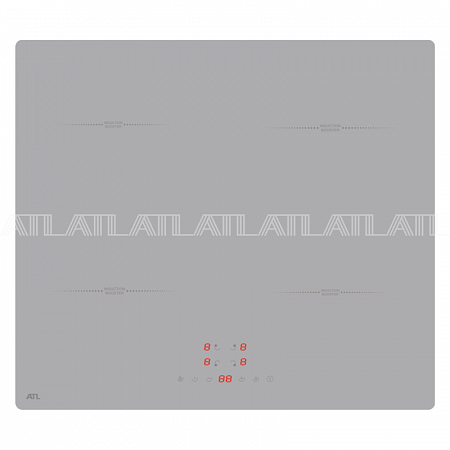картинка Варочная панель индукционная ATL 2 KIO 64 B GR  в  интернет-витрине сети магазинов бытовой техники "ЮСТ" в г. Пенза